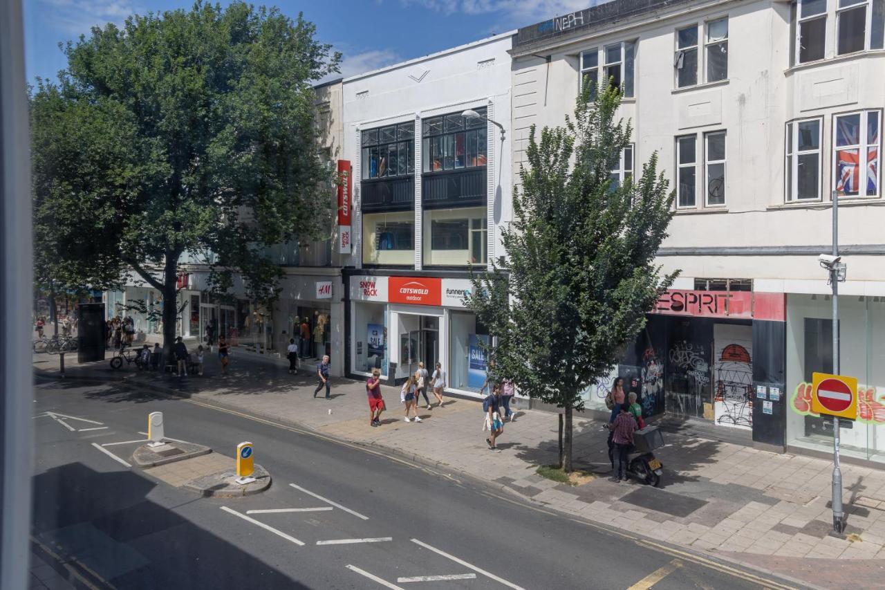 2Cq*Morden Studio Flat *Moments Away From Brighton Seafront Apartamento Exterior foto