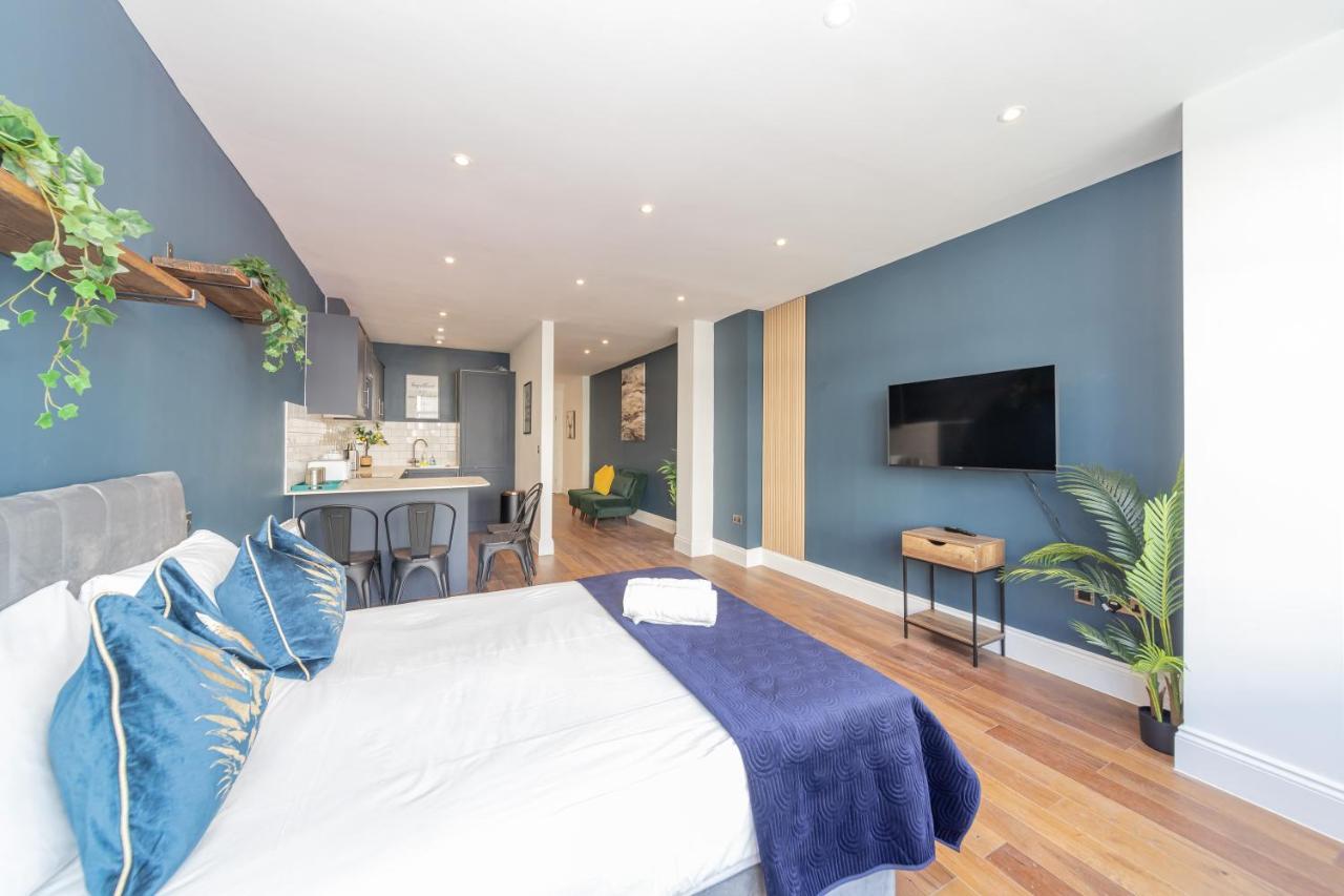2Cq*Morden Studio Flat *Moments Away From Brighton Seafront Apartamento Exterior foto